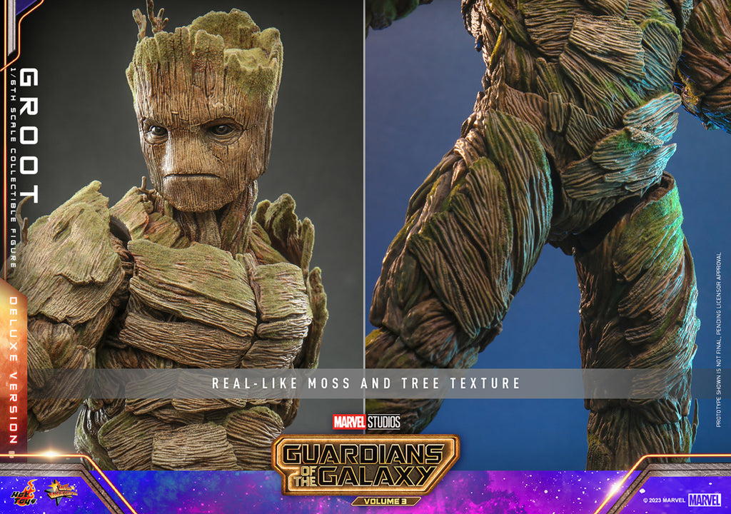 Figura Groot Deluxe Version - Marvel - Sixth Scale - Hot Toys