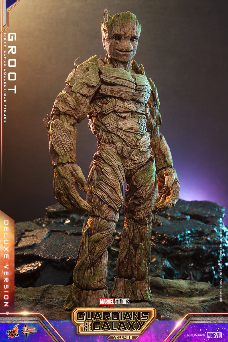 Figura Groot Deluxe Version - Marvel - Sixth Scale - Hot Toys