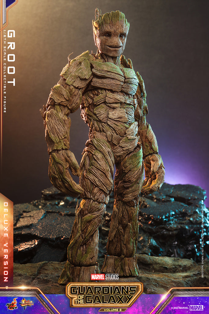 Figura Groot Deluxe Version - Marvel - Sixth Scale - Hot Toys