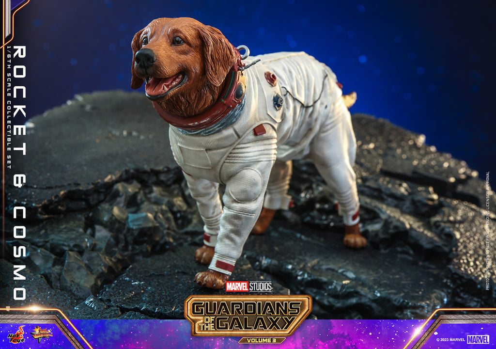 Figura Rocket and Cosmo - Marvel - Sixth Scale - Hot Toys