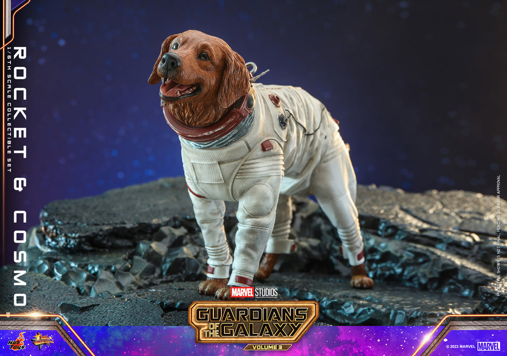 Figura Rocket and Cosmo - Marvel - Sixth Scale - Hot Toys