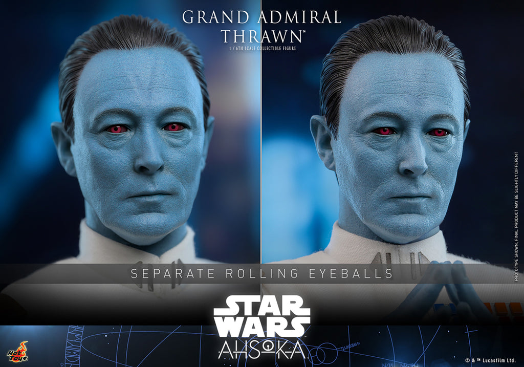 Figura Grand Admiral Thrawn - Star Wars - Sixth Scale - Hot Toys