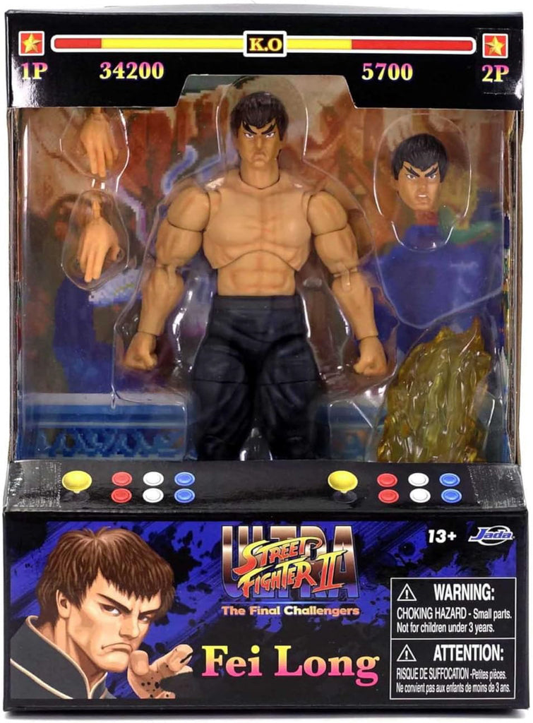 Figura Fei Long - Street Fighter - 1/12 Scale - JADA