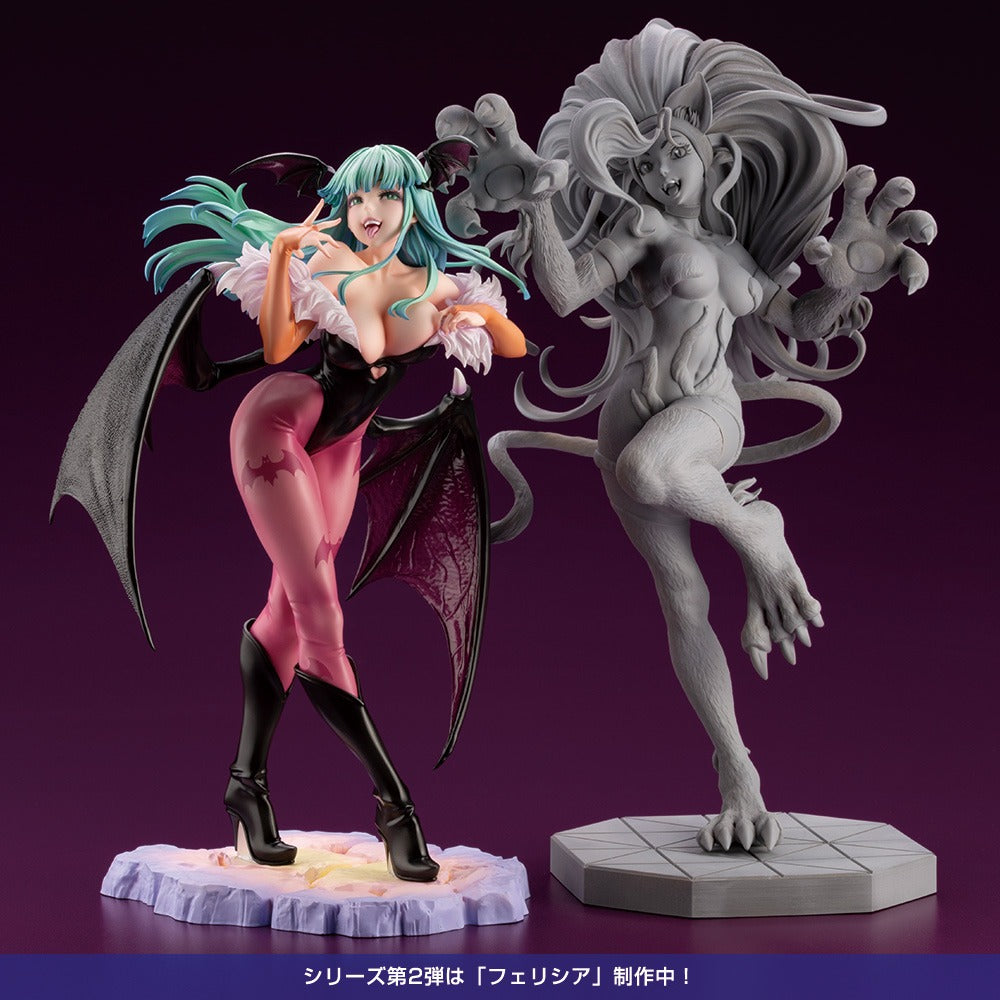 Estátua Morrigan Aensland - Darkstalkers - Bishoujo - Kotobukiya