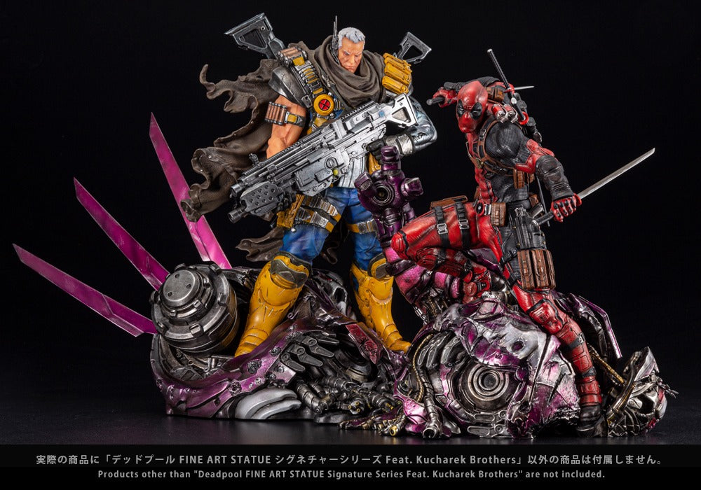Estátua Deadpool featuring The Kucharek Brothers - Marvel - Fine Art - Kotobukiya