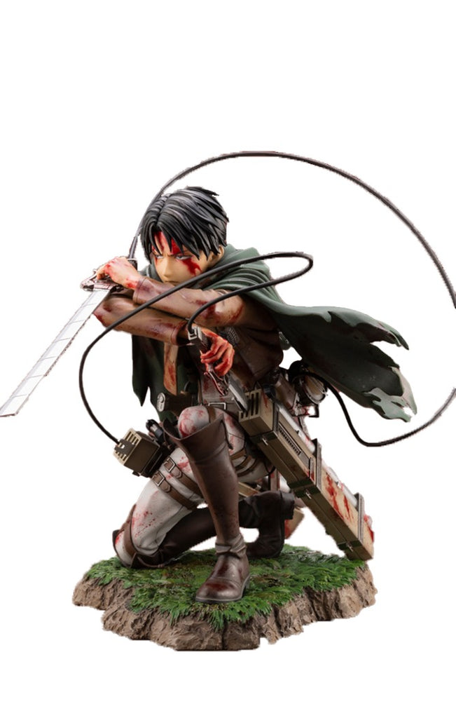 Estátua Levi Fortitude Ver. - Attack on Titan - Art FX - Kotobukiya
