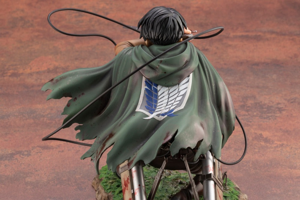 Estátua Levi Fortitude Ver. - Attack on Titan - Art FX - Kotobukiya