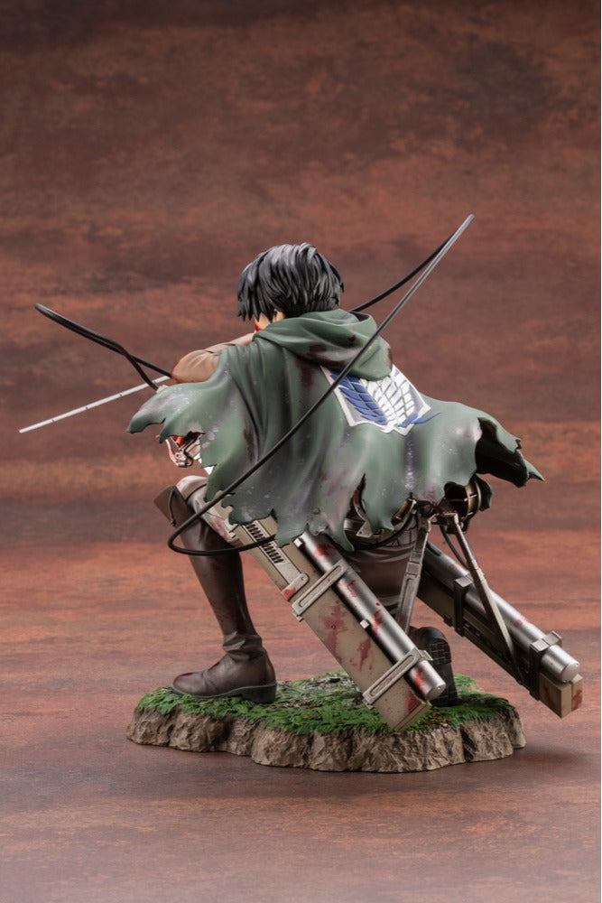 Estátua Levi Fortitude Ver. - Attack on Titan - Art FX - Kotobukiya