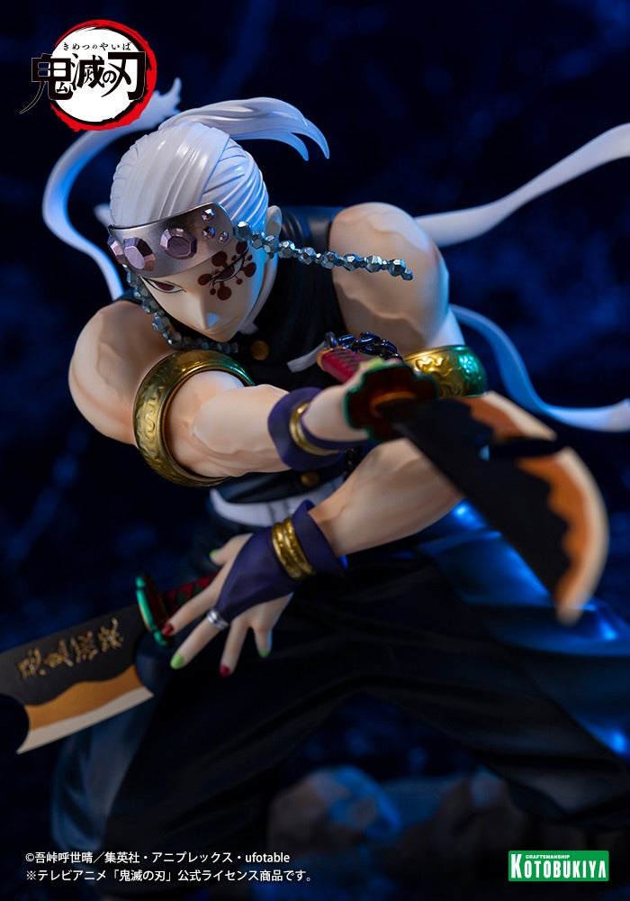 Estátua Tengen Uzui - Demon Slayer - Art FX J - Kotobukiya