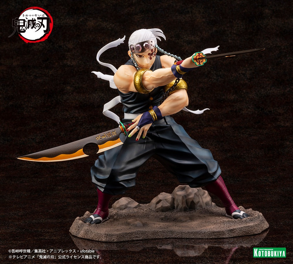 Estátua Tengen Uzui - Demon Slayer - Art FX J - Kotobukiya