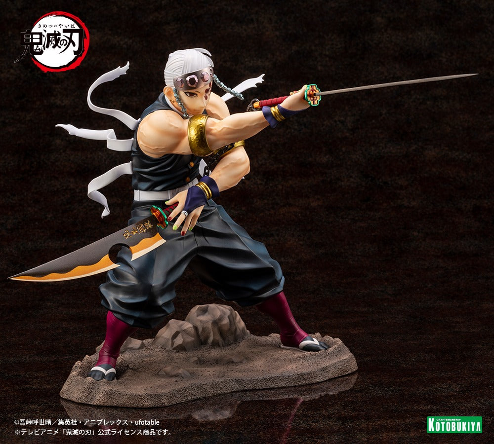 Estátua Tengen Uzui - Demon Slayer - Art FX J - Kotobukiya