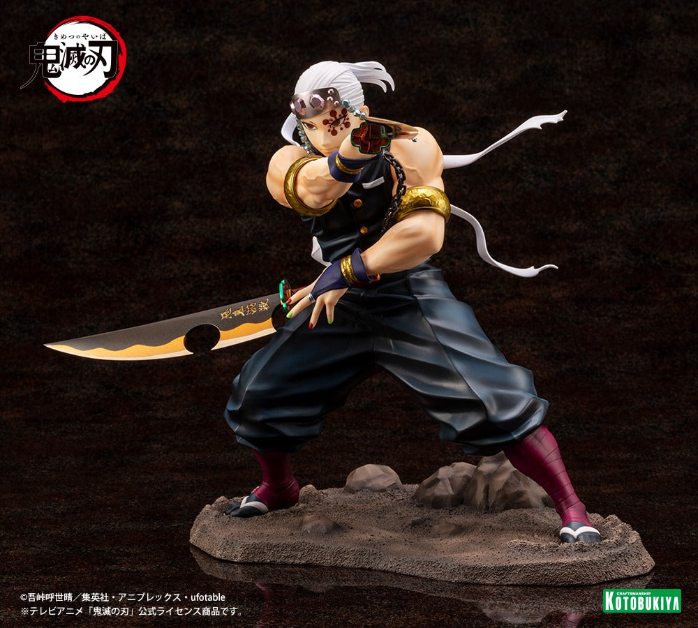 Estátua Tengen Uzui - Demon Slayer - Art FX J - Kotobukiya