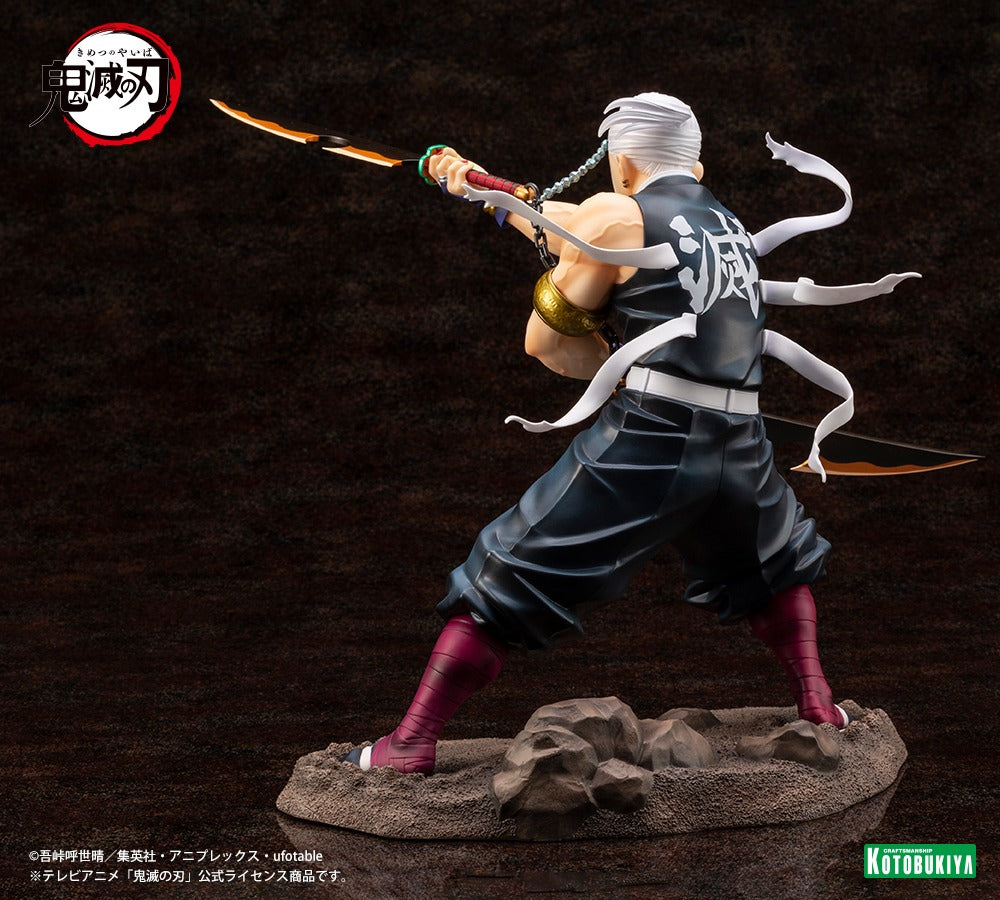 Estátua Tengen Uzui - Demon Slayer - Art FX J - Kotobukiya