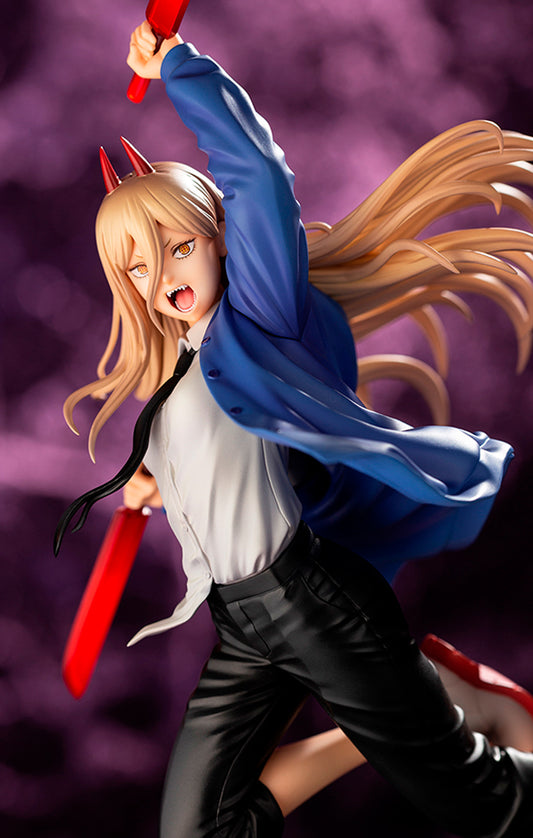 Estátua Power - Chainsaw Man - ArtFX J - Kotobukiya