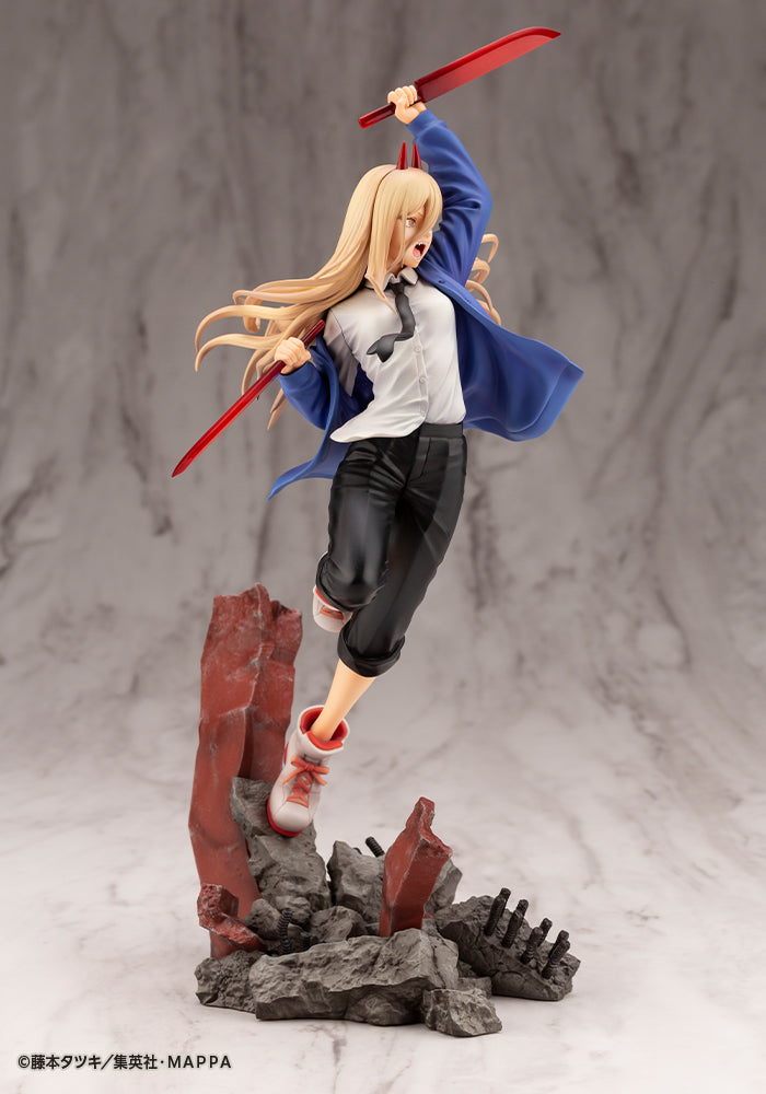 Estátua Power - Chainsaw Man - ArtFX J - Kotobukiya