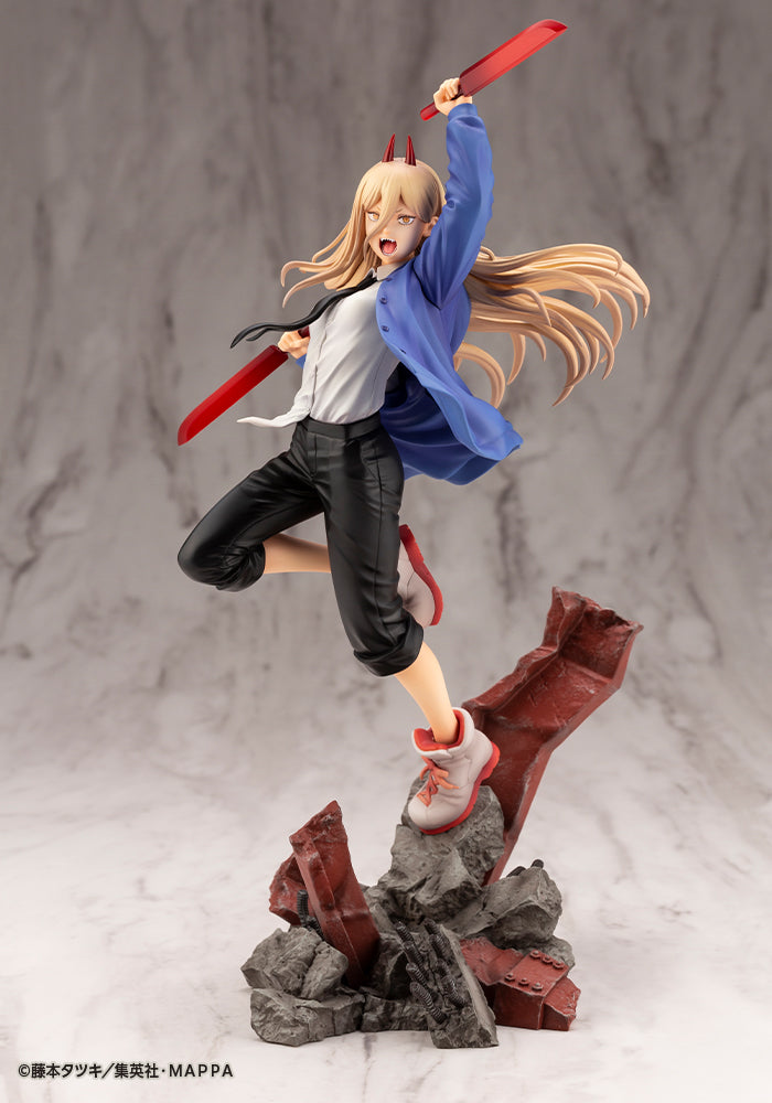 Estátua Power - Chainsaw Man - ArtFX J - Kotobukiya