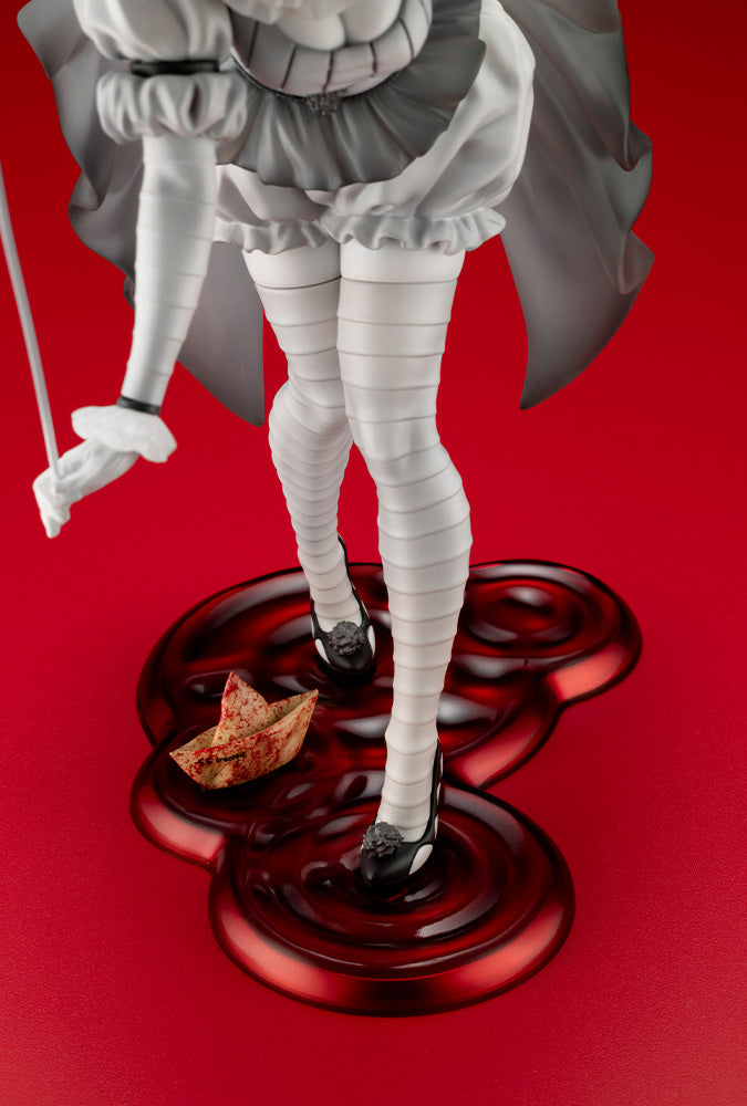 Estátua Pennywise Monochrome Ver - It 2017 - Bishoujo - Kotobukiya