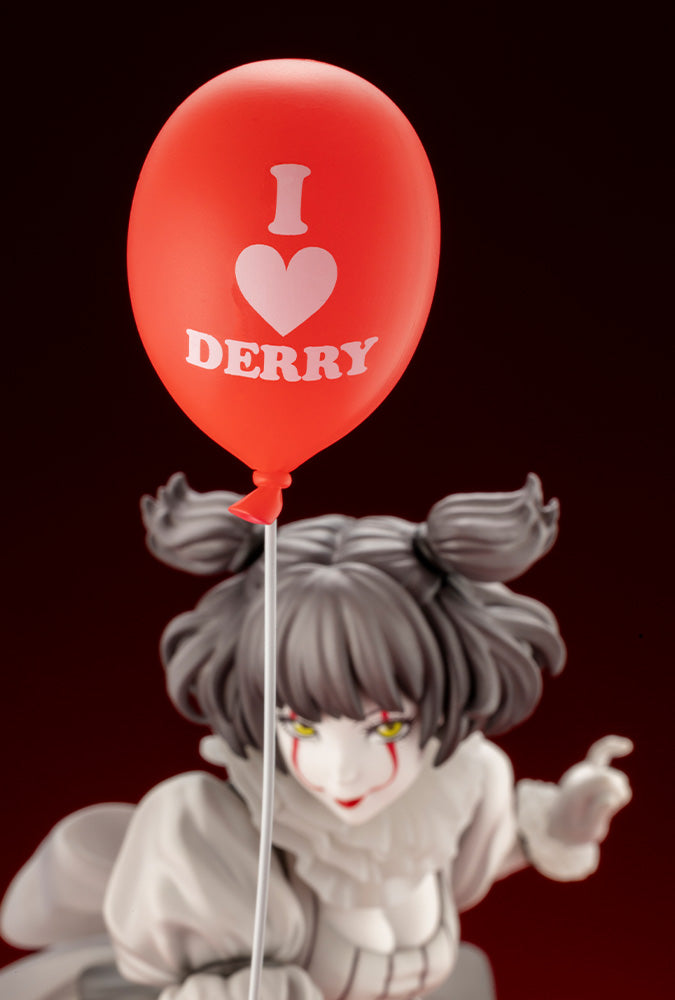 Estátua Pennywise Monochrome Ver - It 2017 - Bishoujo - Kotobukiya
