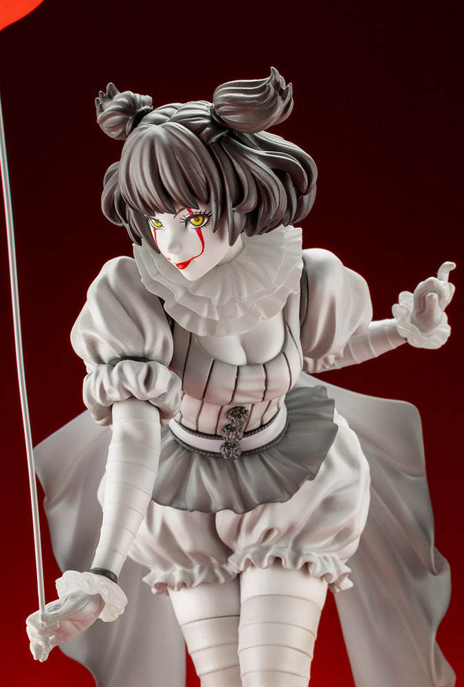 Estátua Pennywise Monochrome Ver - It 2017 - Bishoujo - Kotobukiya