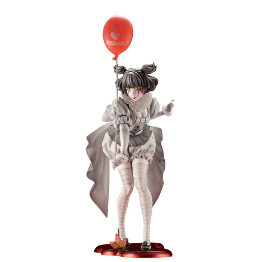 Estátua Pennywise Monochrome Ver - It 2017 - Bishoujo - Kotobukiya