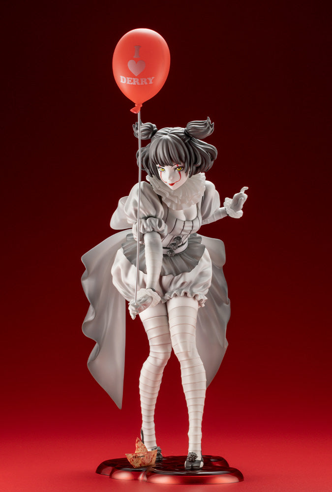 Estátua Pennywise Monochrome Ver - It 2017 - Bishoujo - Kotobukiya