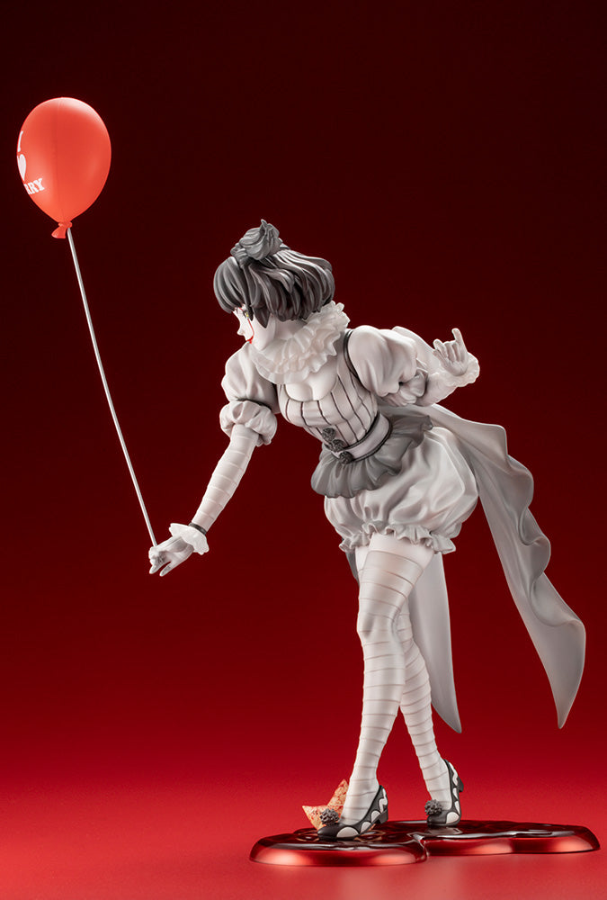 Estátua Pennywise Monochrome Ver - It 2017 - Bishoujo - Kotobukiya