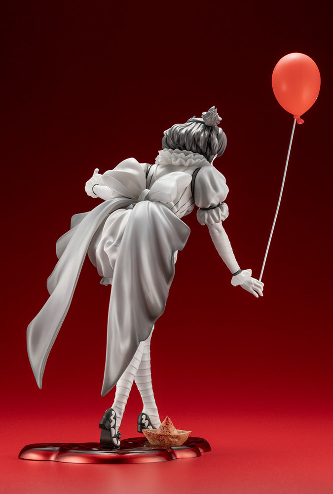 Estátua Pennywise Monochrome Ver - It 2017 - Bishoujo - Kotobukiya