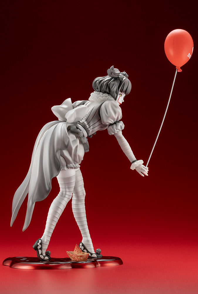 Estátua Pennywise Monochrome Ver - It 2017 - Bishoujo - Kotobukiya
