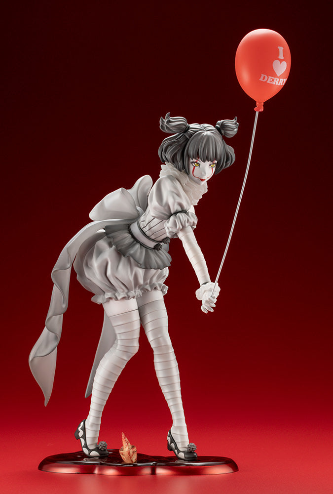 Estátua Pennywise Monochrome Ver - It 2017 - Bishoujo - Kotobukiya
