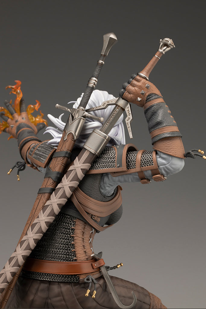 Estátua Geralt - The Witcher - Bishoujo - Kotobukiya