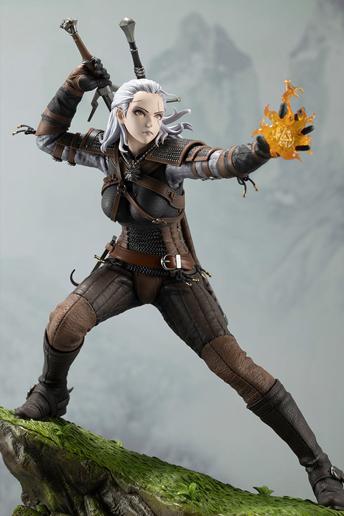 Estátua Geralt - The Witcher - Bishoujo - Kotobukiya