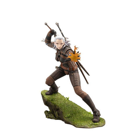 Estátua Geralt - The Witcher - Bishoujo - Kotobukiya