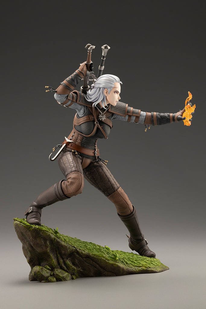 Estátua Geralt - The Witcher - Bishoujo - Kotobukiya