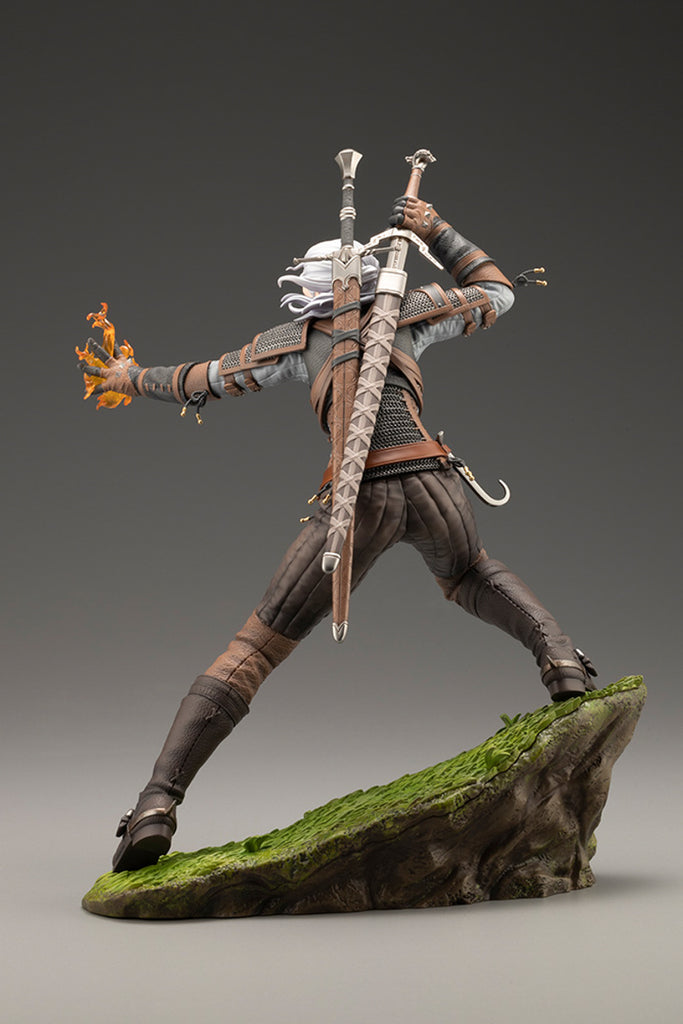 Estátua Geralt - The Witcher - Bishoujo - Kotobukiya