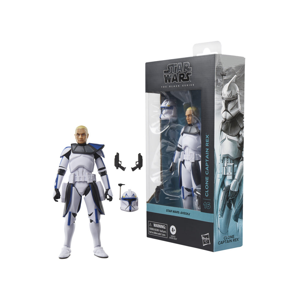 Figura Clone Captain Rex - Star Wars - Star Wars The Black Series - Hasbro