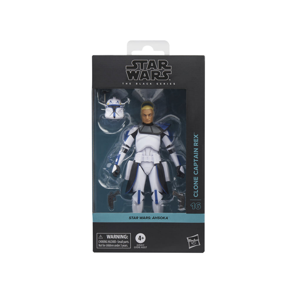 Figura Clone Captain Rex - Star Wars - Star Wars The Black Series - Hasbro