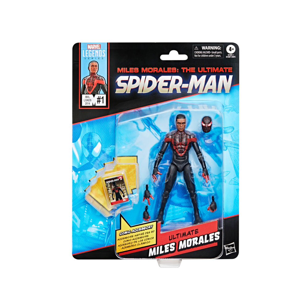 Figura Miles Morales - Marvel - Marvel Legends Series - Hasbro