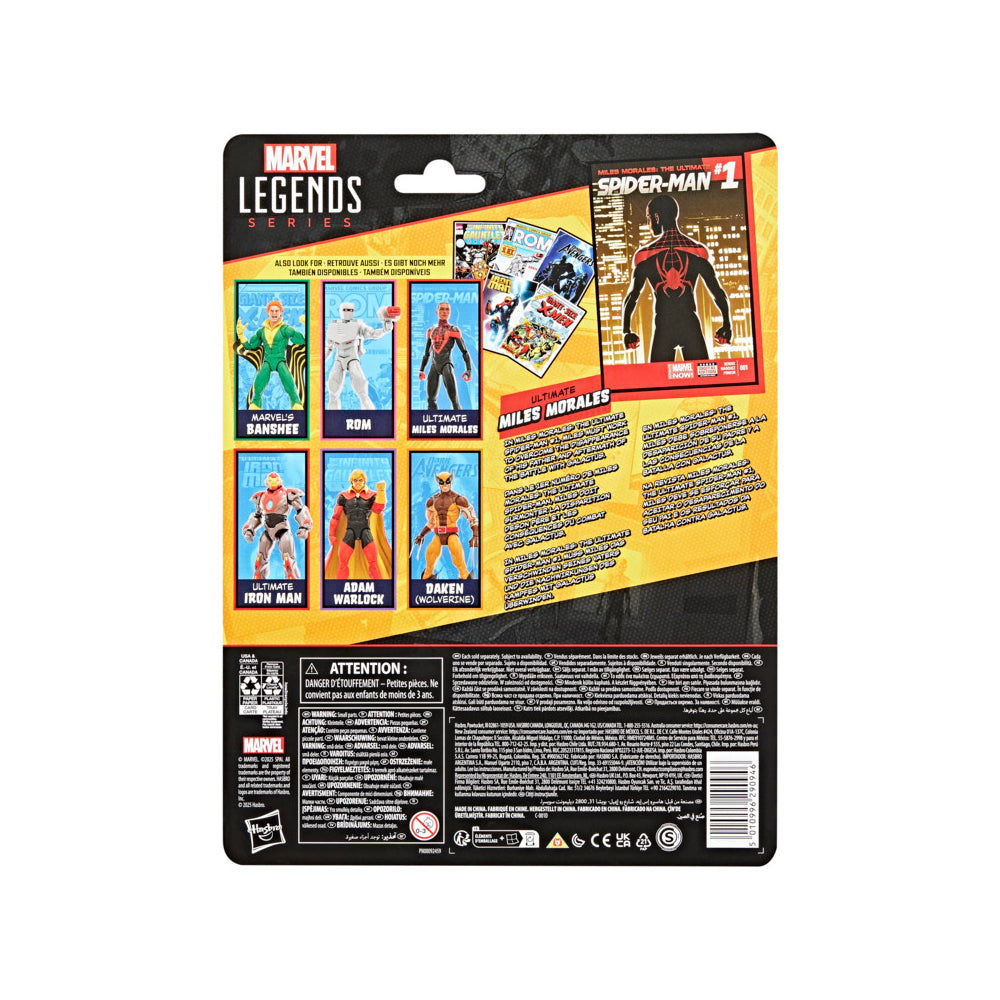 Figura Miles Morales - Marvel - Marvel Legends Series - Hasbro