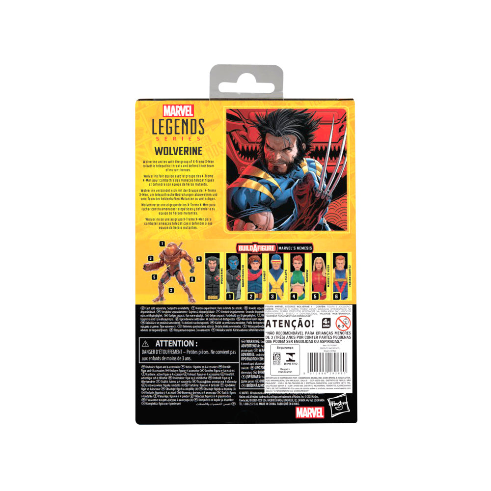 Figura Wolverine - Marvel - Marvel Legends Series - Hasbro