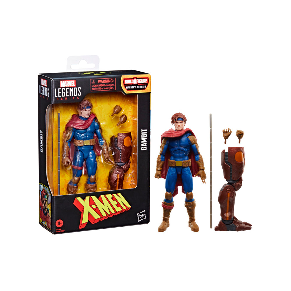 Figura Gambit - Marvel - Marvel Legends Series - Hasbro