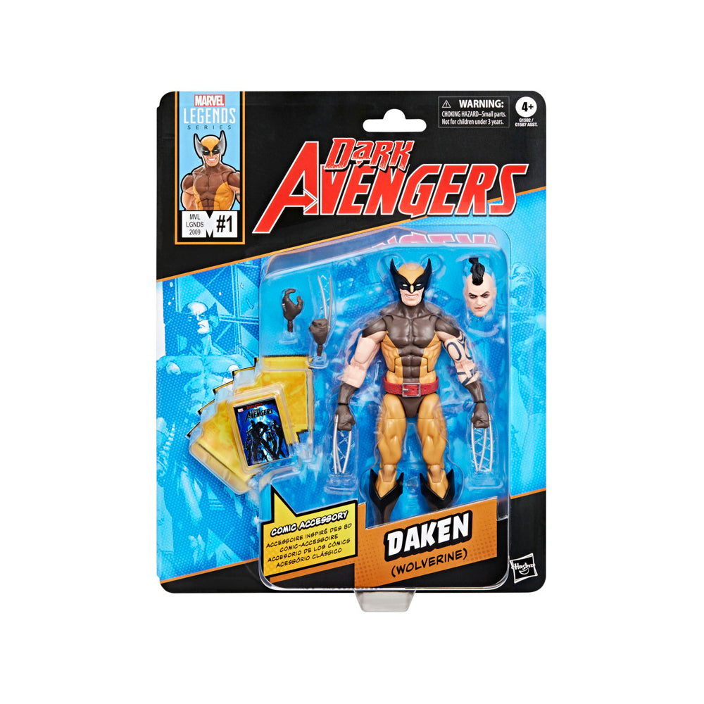 Figura Daken Wolverine - Marvel - Marvel Legends Series - Hasbro