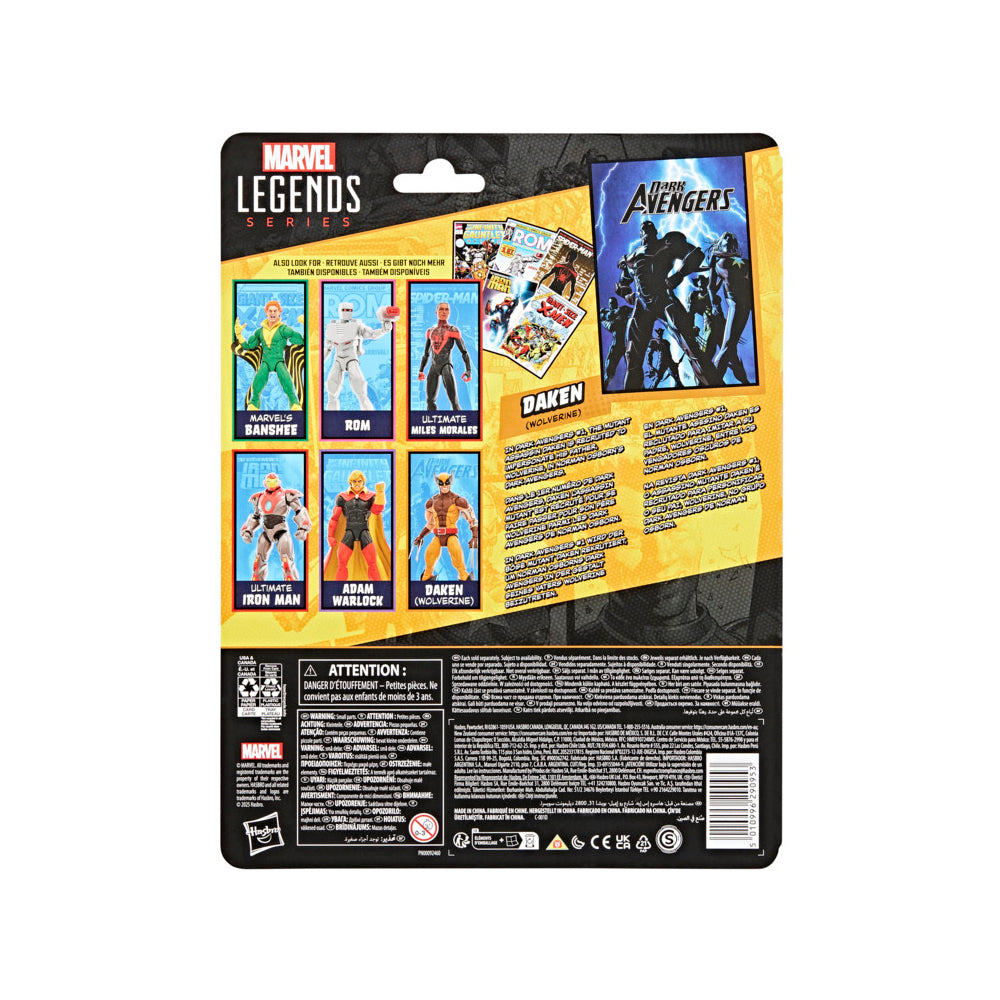 Figura Daken Wolverine - Marvel - Marvel Legends Series - Hasbro