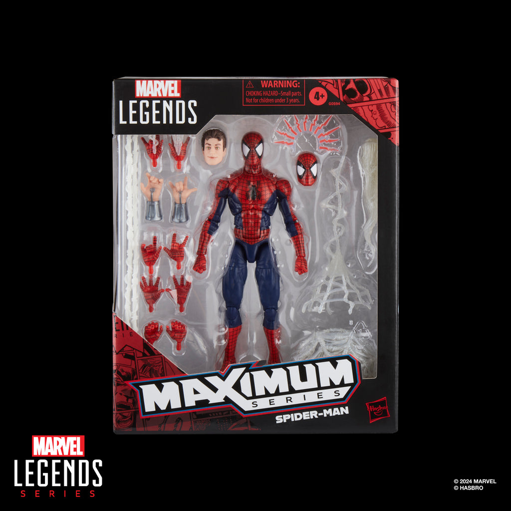 Figura Spiderman - Marvel - Maximum Series - Hasbro