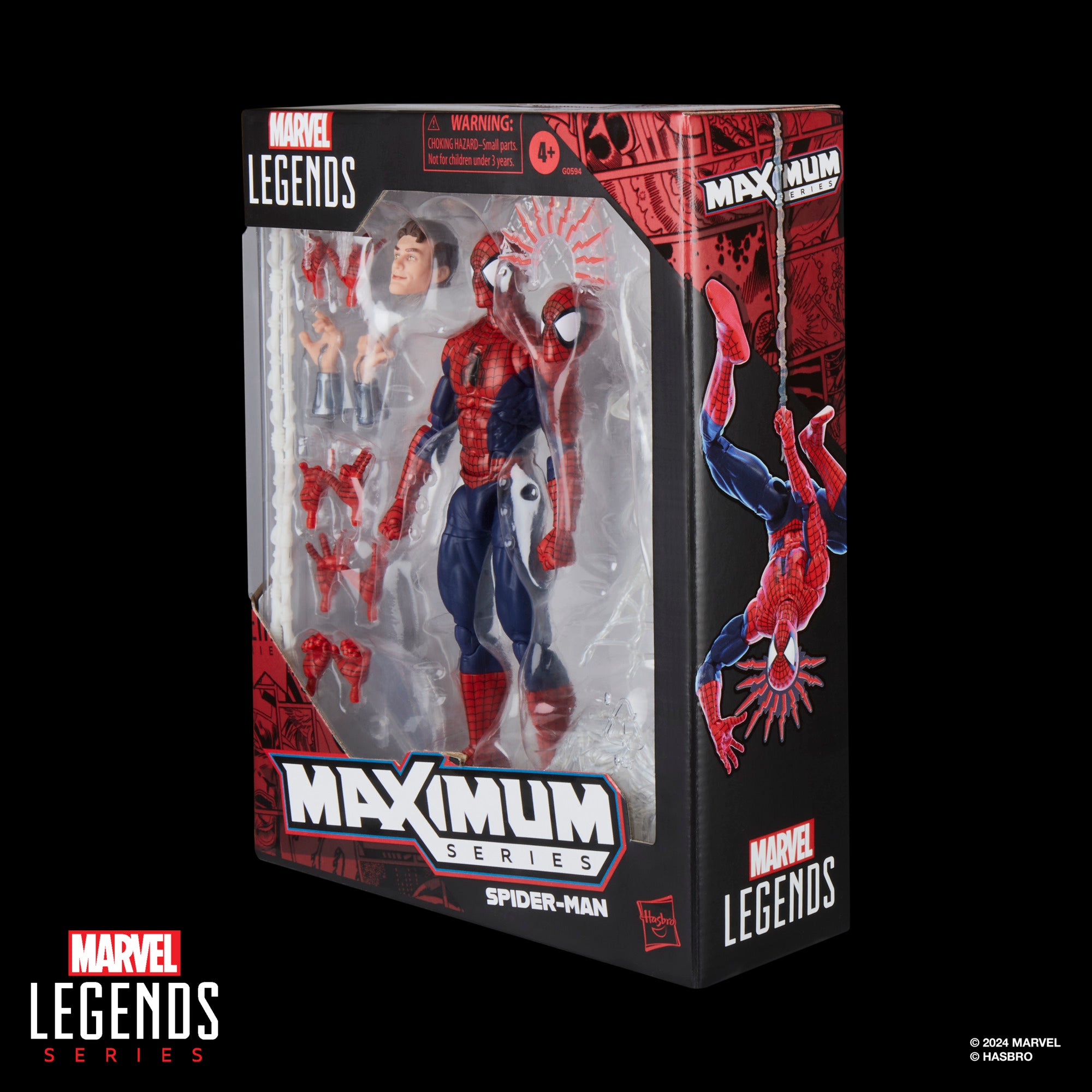 Figura Spiderman - Marvel - Maximum Series - Hasbro – Iron Studios