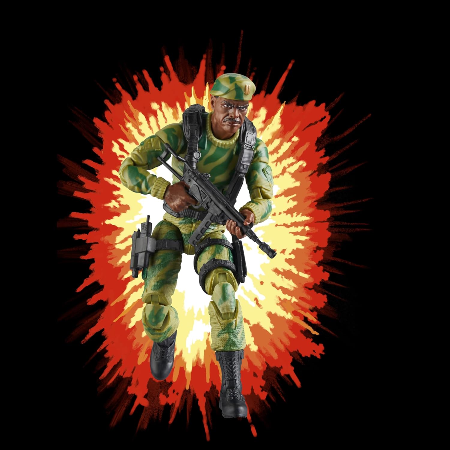 Figura Sgt. Stalker - G.I. Joe - Retro Collection - Hasbro – Iron