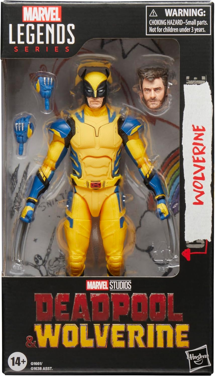 Figura Wolverine - Marvel Legends Series - Hasbro