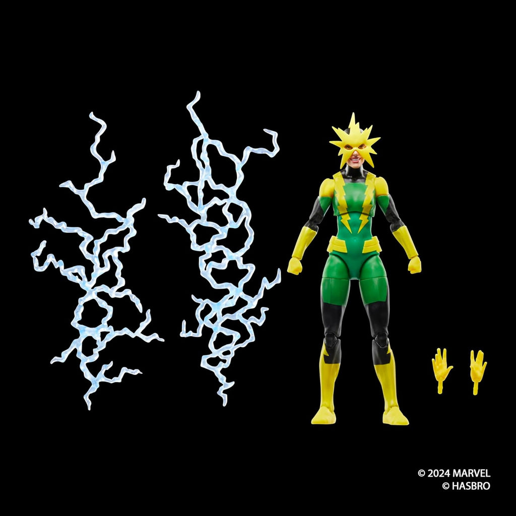 Figura Electro (Francine Frye) - Marvel Legends Series - Hasbro