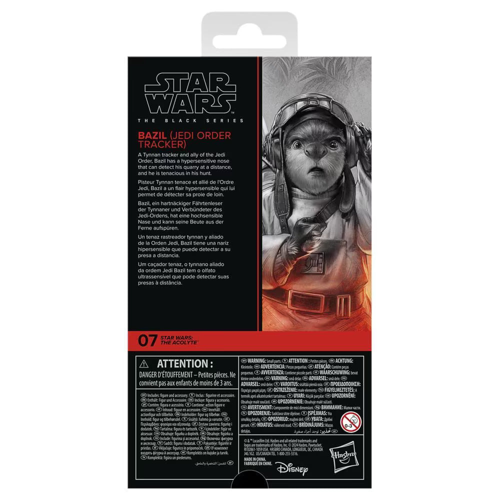 Figura Jedi Bazil - Star Wars - The Black Series - Hasbro