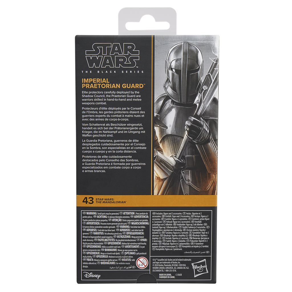 Pré-Venda - Figura Guarda Pretoriano - Star Wars - The Black Series - Hasbro