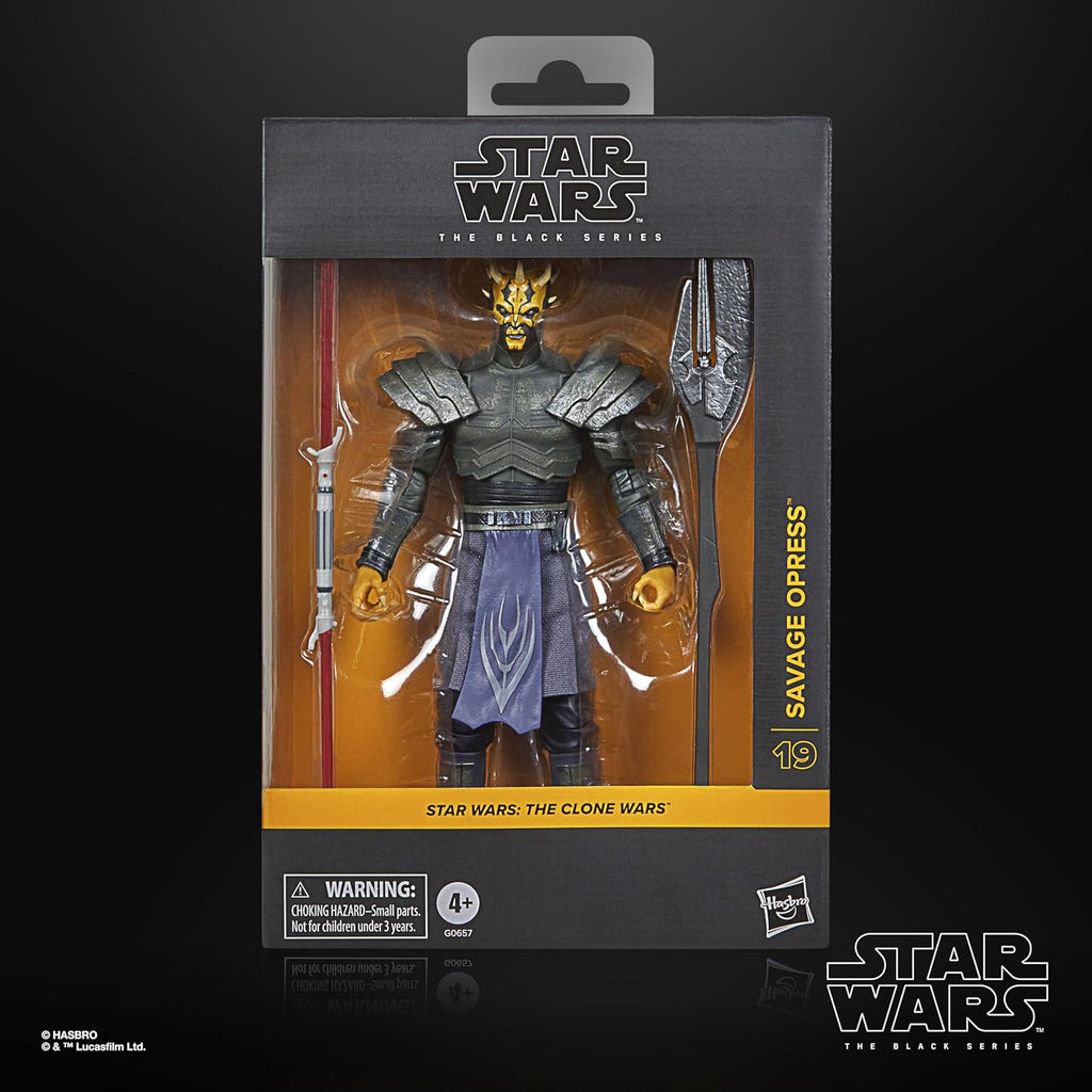 FiguraSavage Opress - Star Wars - The Black Series - Hasbro